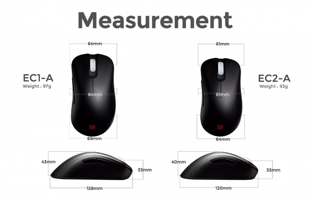 Zowie EC2-A by BenQ egér PC
