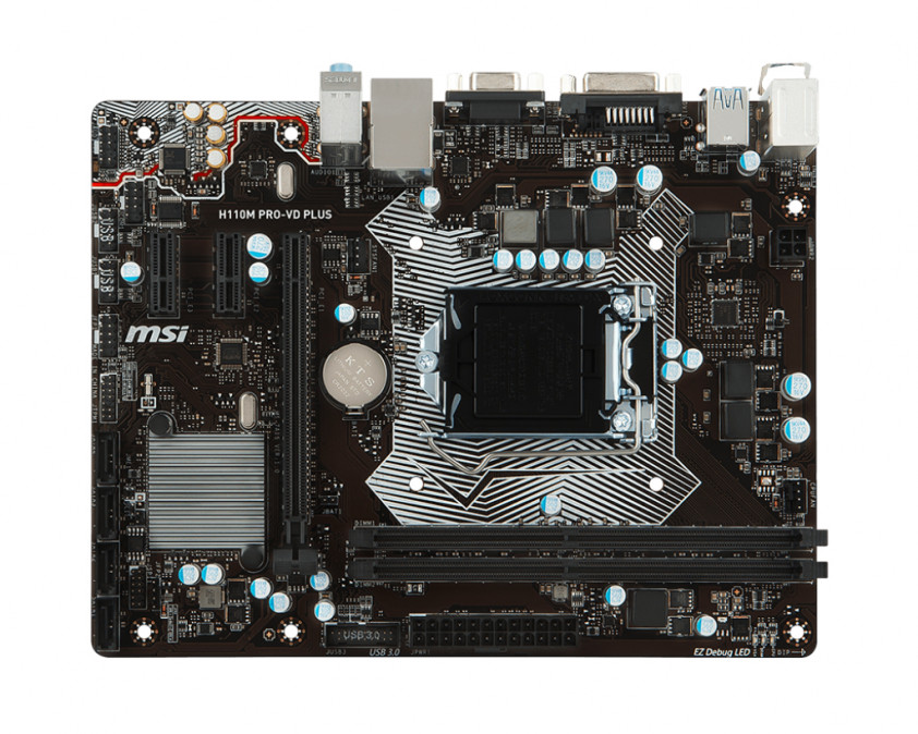 MSI 1151 H110M PRO-VD Plus (7A15-001R) PC