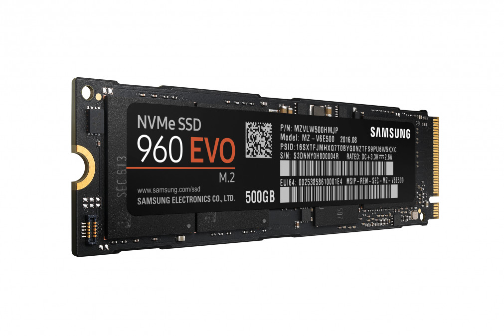 Samsung 960 Evo 500GB NVMe [M.2/2280] MZ-V6E500BW PC