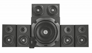 Trust 22236 Vigor 5.1 Surround Speaker System for pc - black PC