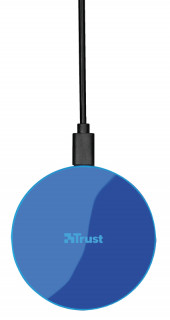 Trust 22862 Primo10 Fast gyors vezeték nélküli okostelefon töltő (Kék) Mobil