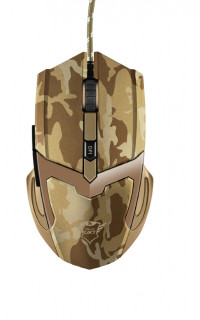 Trust 22794 GXT 101D Gav Optical Gaming Mouse - desert camo PC