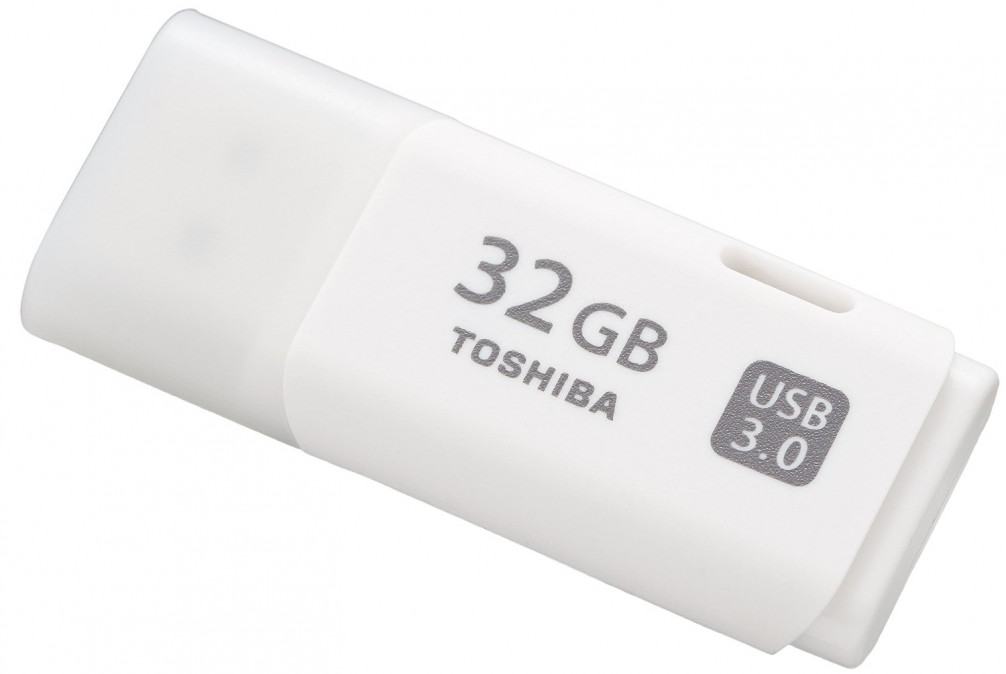 Toshiba U301 HAYABUSA 32GB USB 3.0 pendrive (fehér) PC