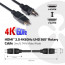 CLUB3D HDMI 2.0 - HDMI 2.0 UHD 2m 360° forgó kábel thumbnail