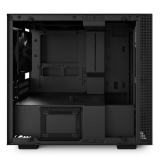 NZXT H200I Fekete (Táp nélküli) ablakos mini-ITX ház PC