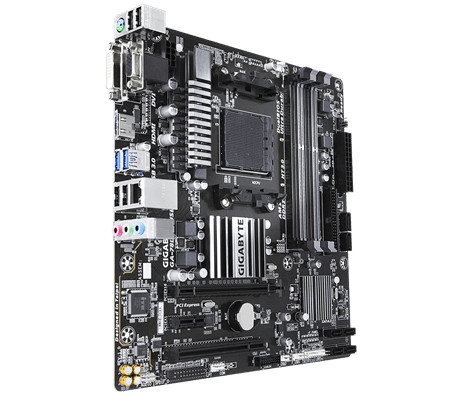 Gigabyte 78LMT-USB3 R2 AMD 760G/SB710 Socket AM3+ mATX alaplap PC