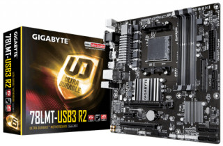 Gigabyte 78LMT-USB3 R2 AMD 760G/SB710 Socket AM3+ mATX alaplap PC