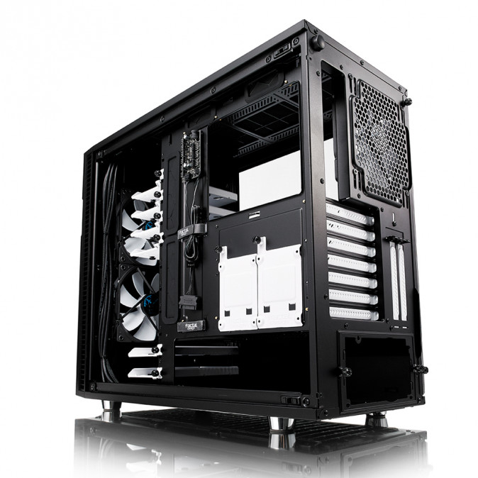 Fractal Design Define R6 TG Fekete ablakos (Táp nélküli) E-ATX ház PC