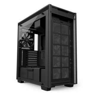 NZXT H700 Fekete (Táp nélküli) ablakos ATX ház PC