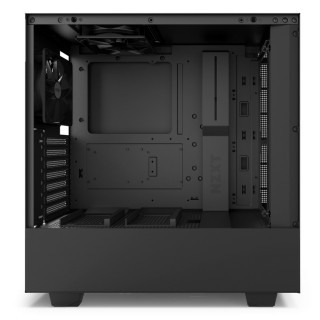 NZXT H500 Fekete (Táp nélküli) ablakos ATX ház PC