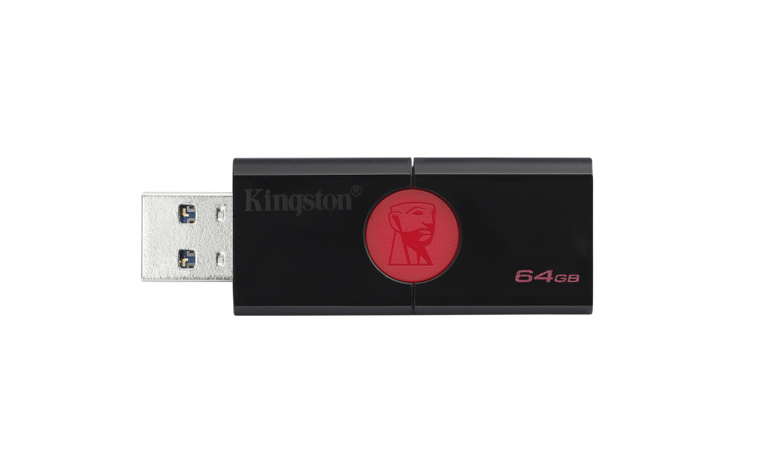 Kingston 64GB USB3.0 Fekete (DT106/64GB) Flash Drive PC