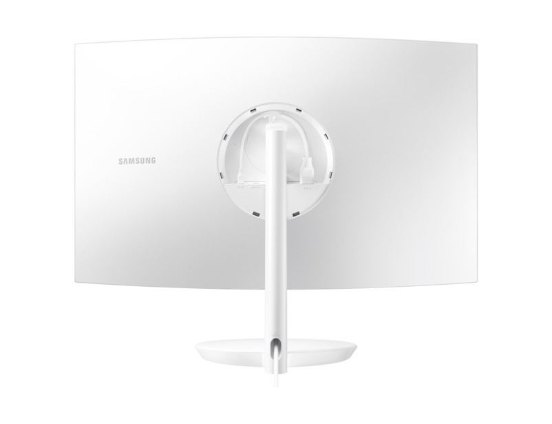 Samsung 27" C27H711QEU QLED WQHD HDMI Mini-Display port ívelt kijelzős fehér-ezüst monitor PC