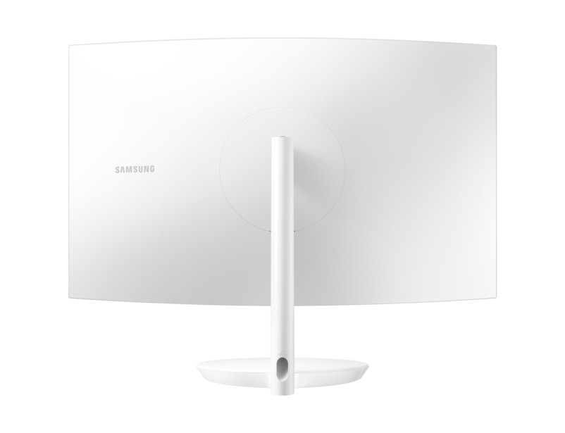 Samsung 27" C27H711QEU QLED WQHD HDMI Mini-Display port ívelt kijelzős fehér-ezüst monitor PC