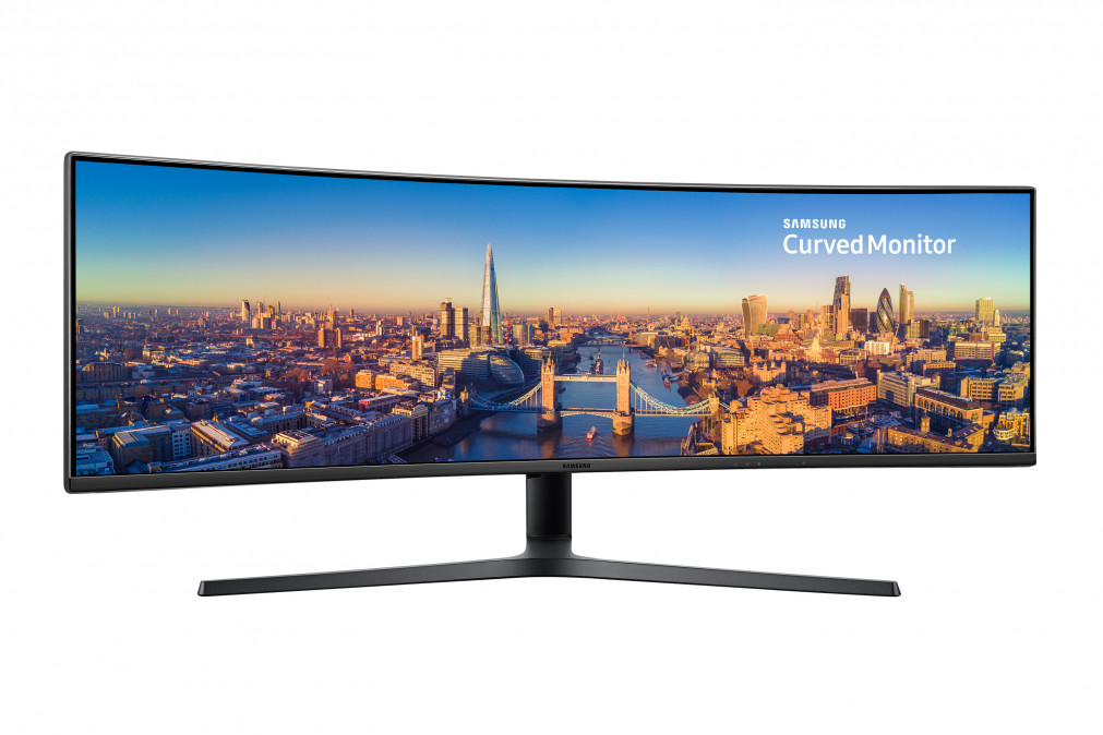 Samsung 49" C49J890DKU LED 4K HDMI Display port 144Hz ívelt kijelzős monitor PC