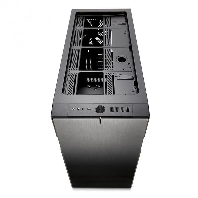 Fractal Design Define R6 USB-C Szürke (Táp nélküli) E-ATX ház PC