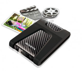 ADATA AHD650 2,5" 1TB USB3.1 ütésálló fekete külso winchester PC
