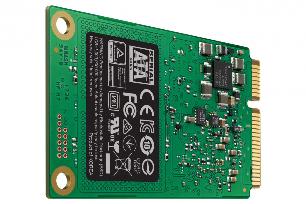 Samsung 500GB mSATA 860 EVO (MZ-M6E500BW) SSD PC