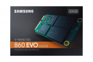 Samsung 500GB mSATA 860 EVO (MZ-M6E500BW) SSD PC