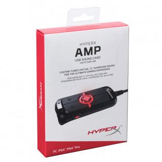 HyperX  Amp USB külső hangkártya (HX-USCCAMSS-BK) PC