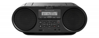 Sony ZSRS60BT.CET hordozható Bluetooth fekete CD rádió Audio
