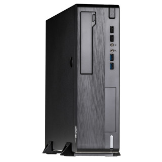 Akyga Számítógép Ház AK-502-02BK microATX Fekvő, +AK-T1-300 300W TFX PC