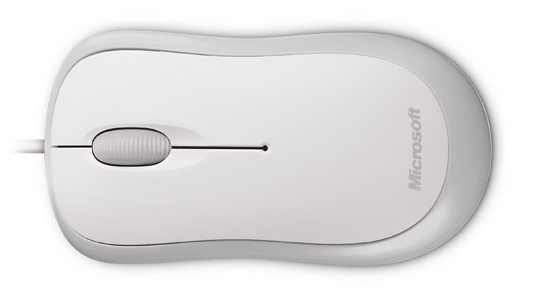 Microsoft Optical Mouse Vezetékes Egér, Fehér (P58-00058) PC