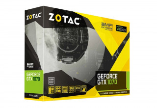 ZOTAC GeForce GTX 1070 AMP Extreme Core Edition, 8GB GDDR5X (256 Bit) PC