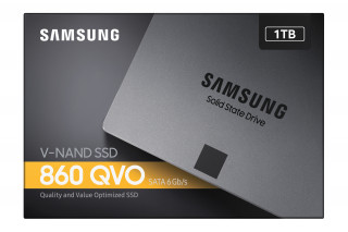 Samsung 1000GB SATA3 2,5" 860 QVO (MZ-76Q1T0BW) SSD PC