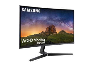 Samsung 31,5" C32JG50QQU WQHD 2HDMI Display port 144Hz ívelt kijelzős monitor PC
