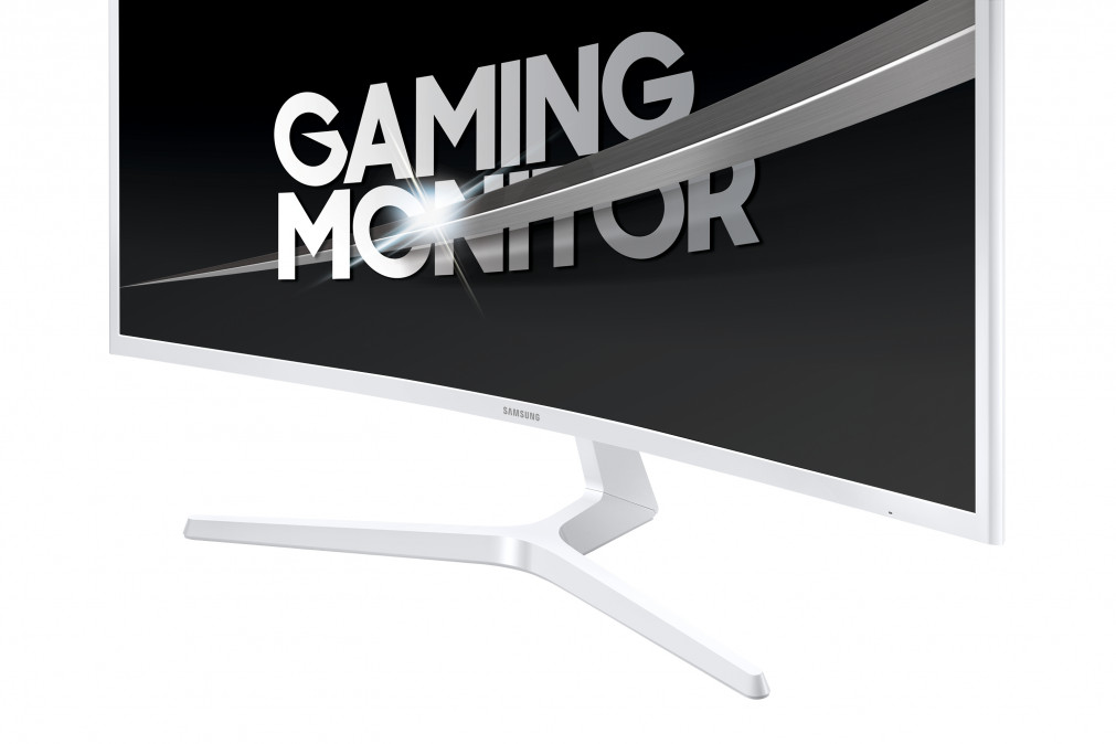 Samsung 31,5" C32JG51FDU LED 2HDMI Display port 144Hz ívelt kijelzős fehér monitor PC