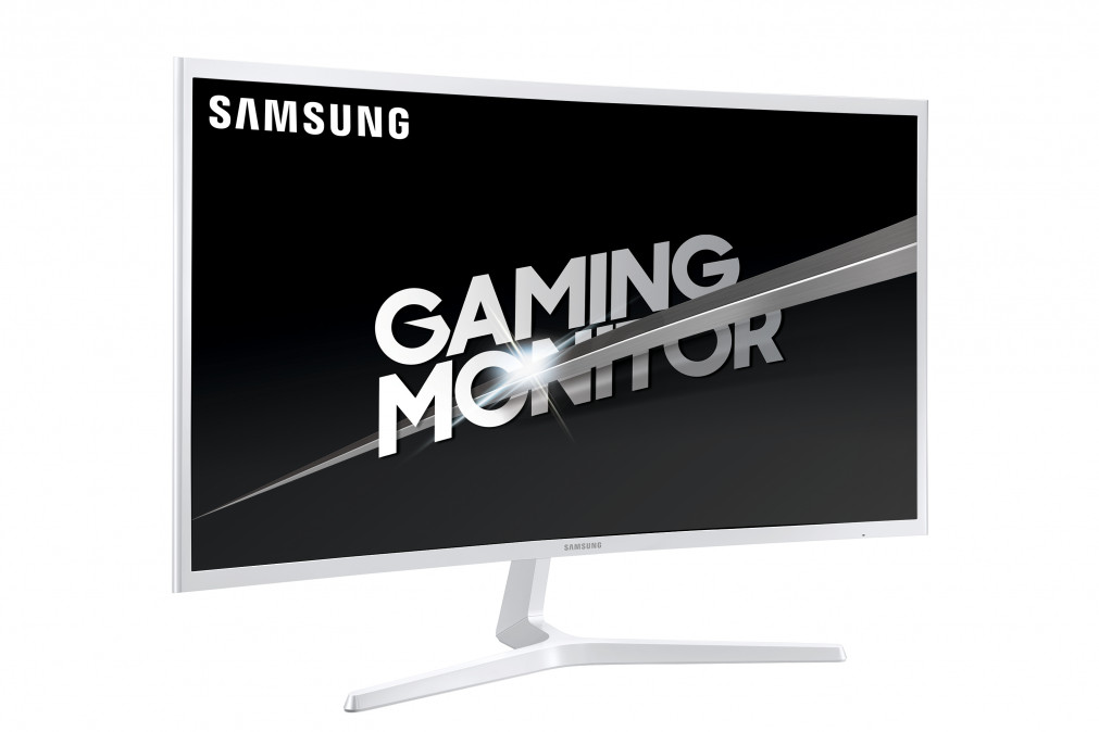 Samsung 31,5" C32JG51FDU LED 2HDMI Display port 144Hz ívelt kijelzős fehér monitor PC