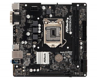 ASRock H310CM-DVS Intel H310 LGA1151 mATX alaplap PC