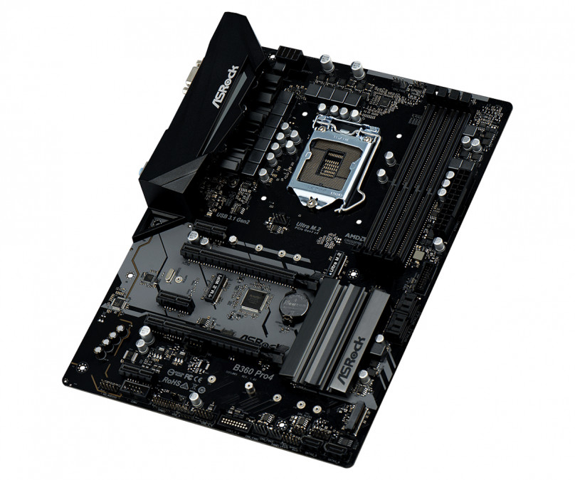 ASRock X470 Master SLI AMD X470 SocketAM4 ATX alaplap PC