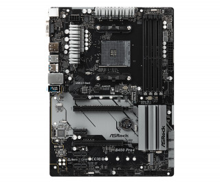 ASRock B450 PRO4 AMD B450 SocketAM4 ATX alaplap PC