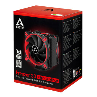 Arctic Freezer 33 eSports Edition (Universal) - Piros (ACFRE00029A) PC