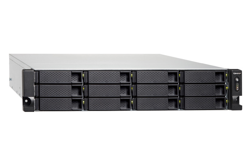 12-Bay NAS, Intel® Core™ i3-8100 4-core 3.6 GHz Processor, 4 GB UDIMM DDR4 (1 x PC