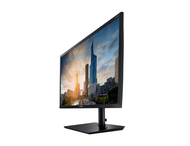 Samsung LED 24", 16:10, PLS panel, SH650, 1920x1200, matt fekete PC