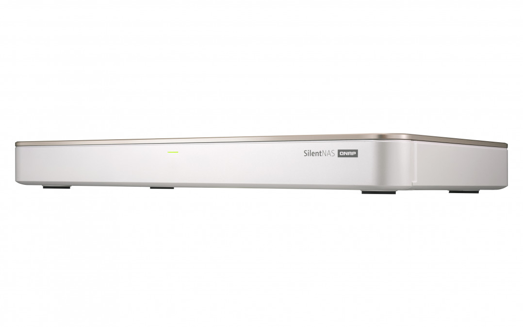 4-drive fanless NAS, Intel Celeron J4105 4-core 1.5GHz (up to 2.5GHz), 8GB DDR4 PC