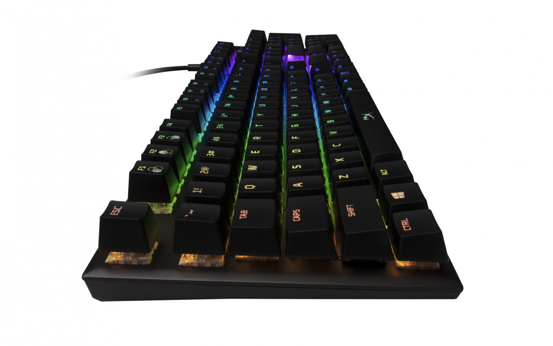 HyperX Alloy FPS RGB Mechanical Gaming Keyboard Silver Speed US (HX-KB1SS2-US) PC