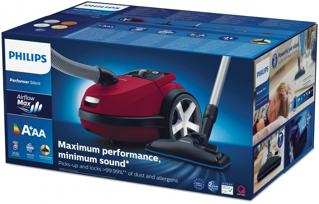Philips Performer Silent FC8781/09 porzsákos porszívó Otthon