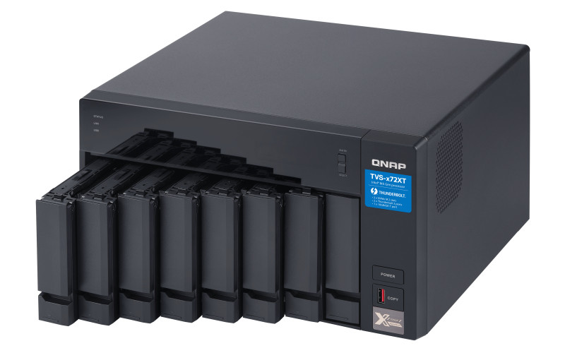 8-Bay NAS, Intel core i5-8400T 6-core 1.7 GHz Processor(max 3.3GHz), 16GB DDR4 R PC