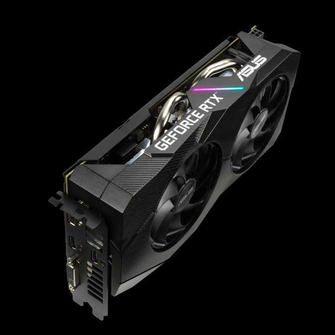 ASUS DUAL-RTX2060-O6G-EVO GDDR6 6GB videokártya PC