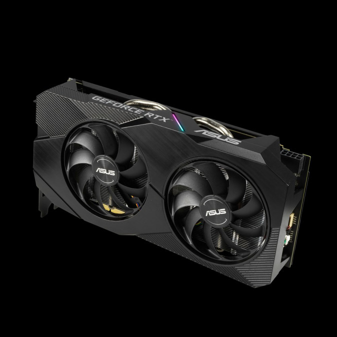 ASUS DUAL-RTX2060-O6G-EVO GDDR6 6GB videokártya PC