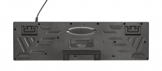 Trust GXT 838 Azor fekete HUN egér+billentyűzet PC