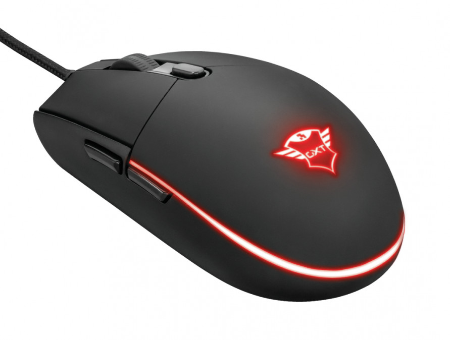 Trust GXT 838 Azor fekete HUN egér+billentyűzet PC
