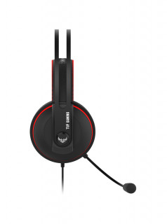 Asus TUF Gaming H7 Core Fekete-Piros Gamer Headset (90YH01QR-B1UA00) PC