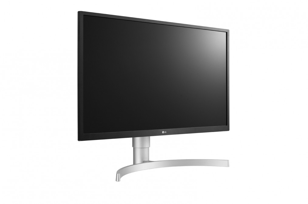 LG 27" 27UL550-W 4K IPS HDMI DisplayPort Type-C LED fehér pivot monitor PC