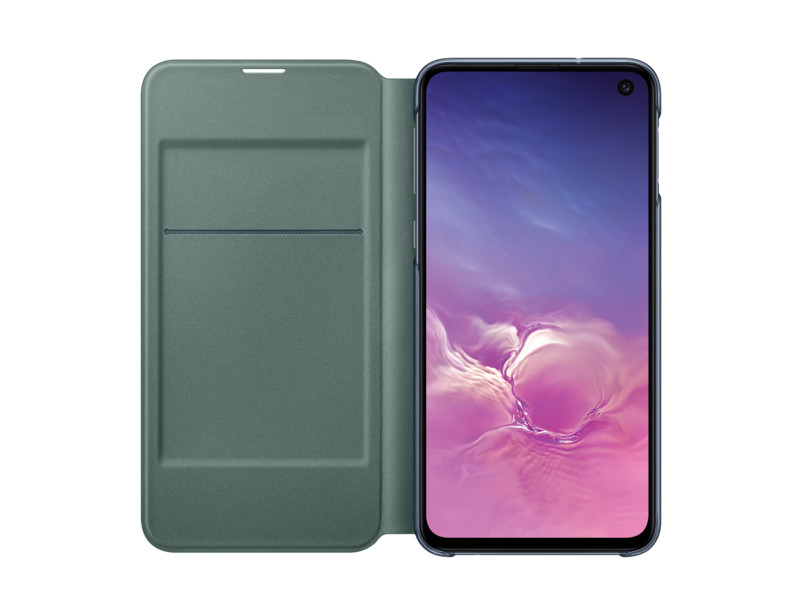 Samsung EF-NG970PBEG Galaxy S10e fekete LED view tok Mobil