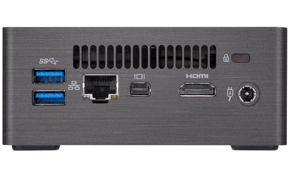 Gigabyte Mini PC - BRIX GB-BRI7H-8550 (i7-8550U, Max.: 32GB DDR4, RJ45, Wi-fi, SATA, M.2, HDMI/DP, USB3.1, USB Type-C) PC
