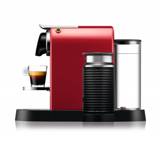 Krups XN761510 Nespresso Citiz & Milk piros kapszulás kávéfőző Otthon